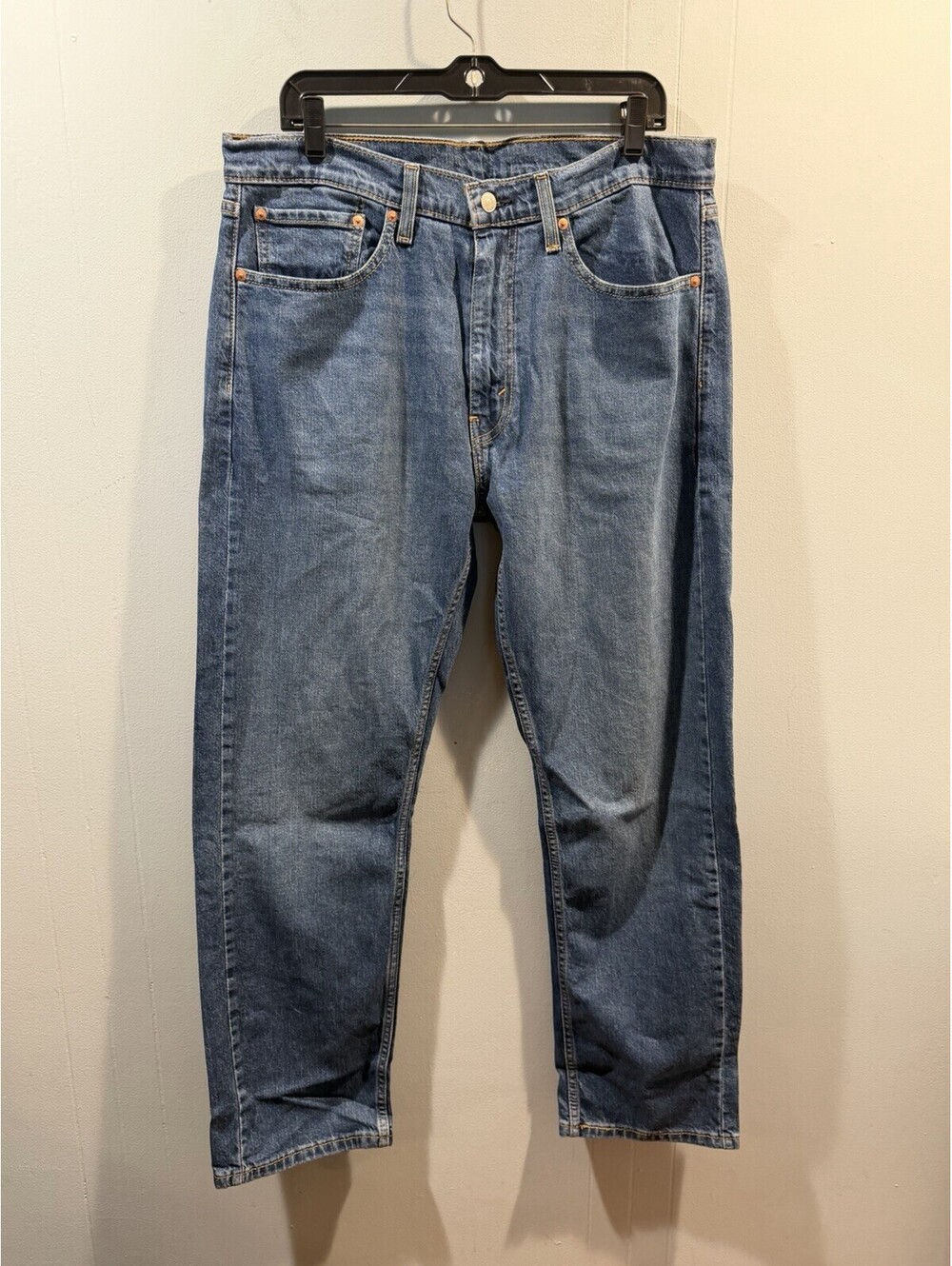 Mens Levi 505 Jeans Size W36xL30 Blue